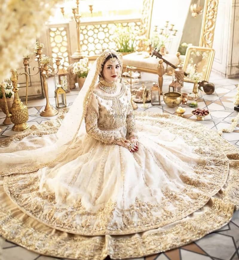 Nikkah/walima bridal dress design of Maha Wajahat Khan 0