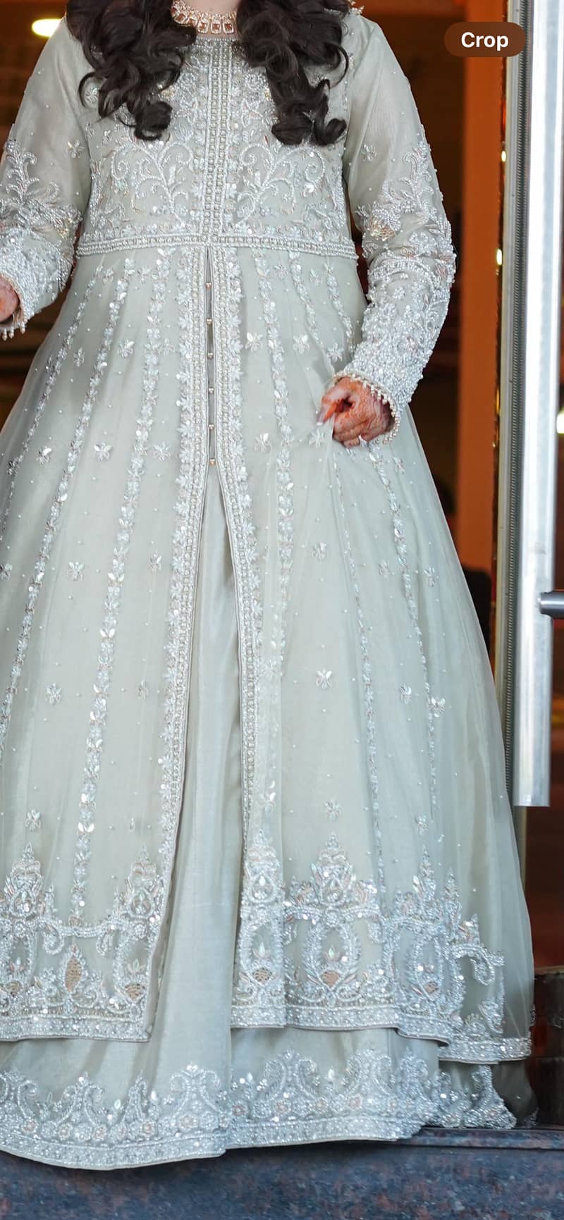 Nikkah/walima bridal dress design of Maha Wajahat Khan 4