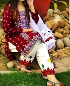 Embroidery Lawn cotton with shafon dupatta 3pcs# whatsapp 03004440457 0