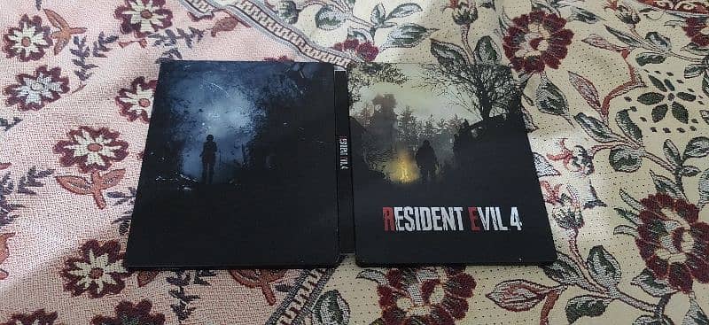 Resident Evil 4 Remake Steel Book Only No Cd | Playstation 4 Ps 4 3