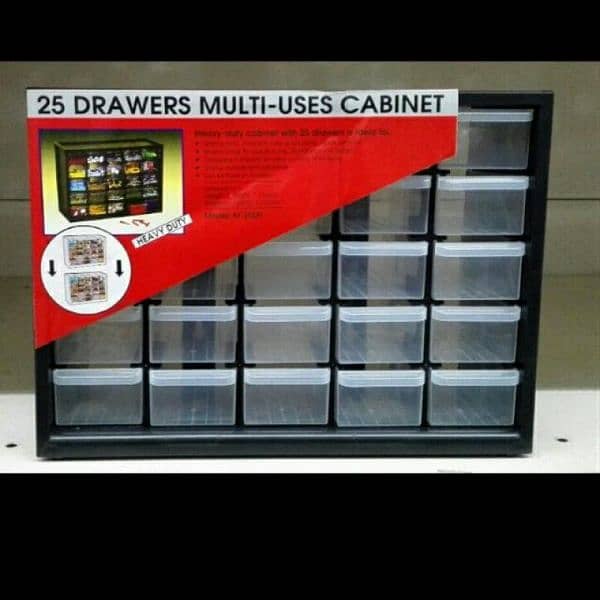 25 drawer cabinet for multipurpose 2