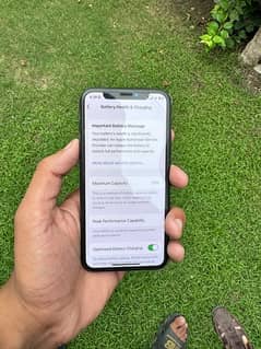 IPhone X 64gb official pta approved 75% bh just like brand new