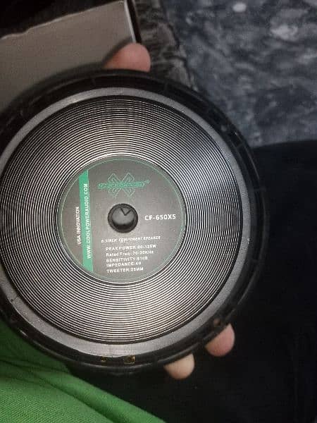 Crossfire Component Speaker CF-650XS Original 1