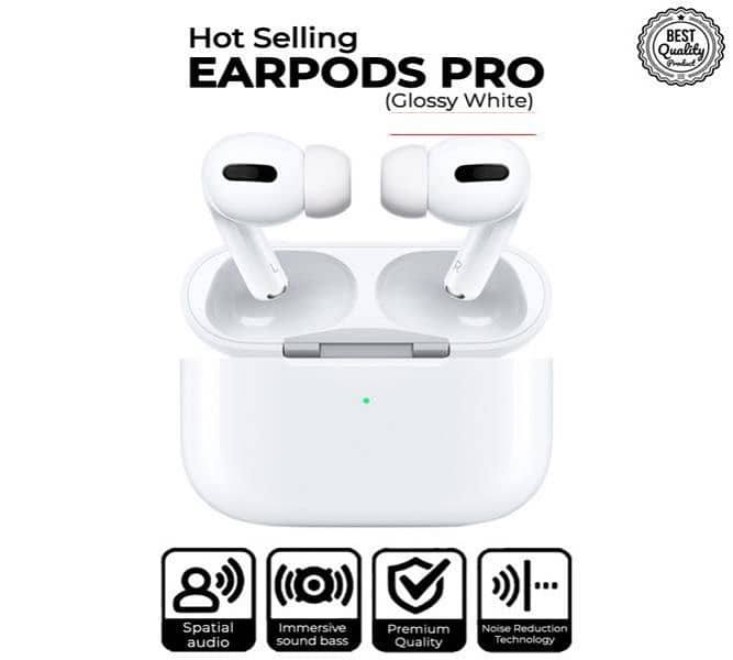 Airpods Pro,  Green, White, Black 2