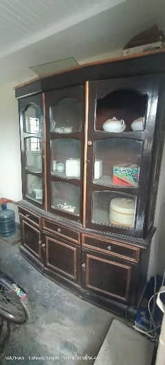 solid wood showcase 0