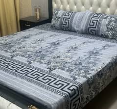 Crystal cotton bed sheet