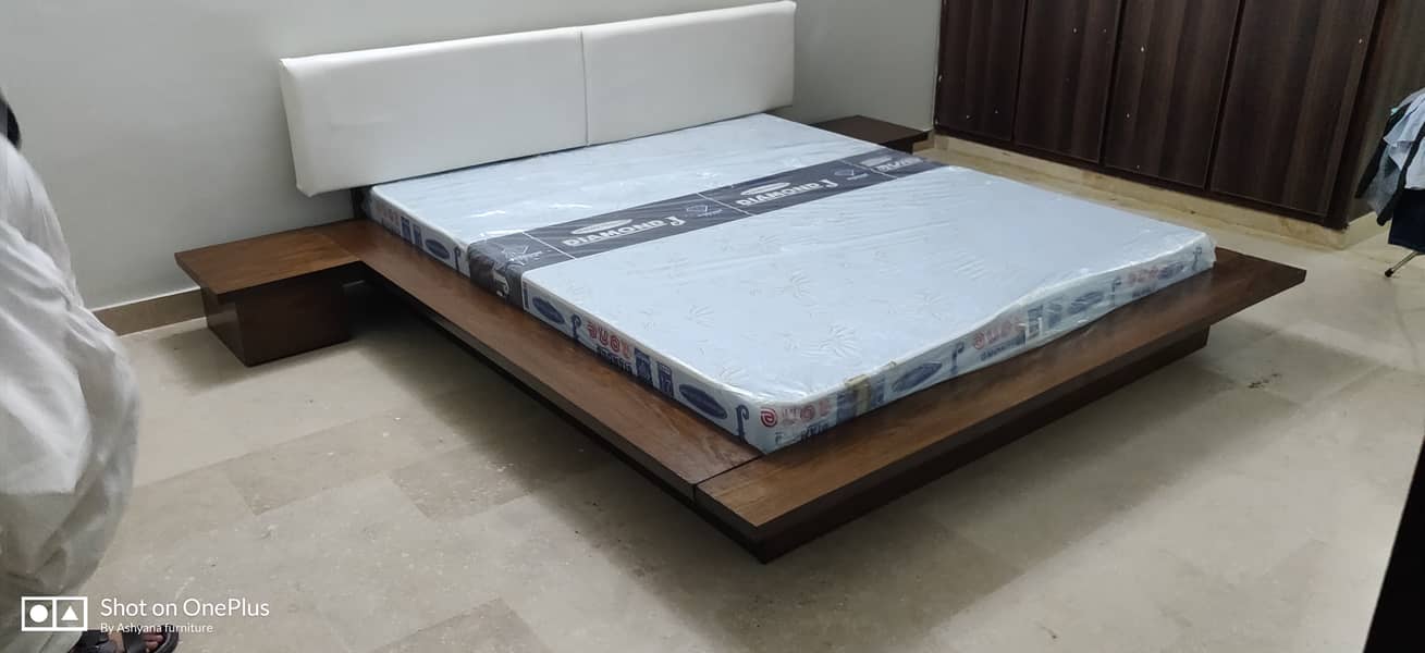 King size bed | bed set | wooden bed set | bed for sale | bed 11