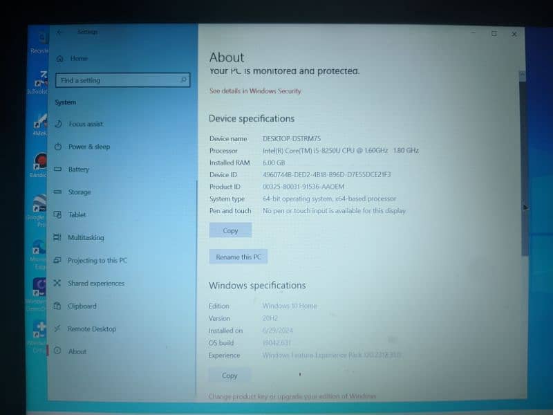 HP pavilion 15-BS1xx 4