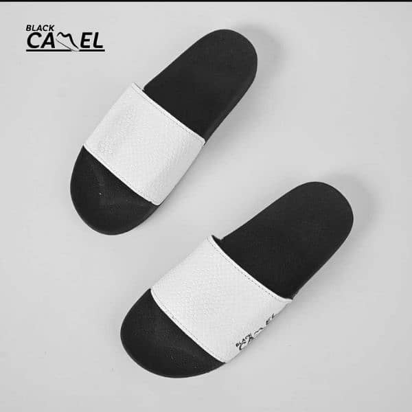 Black Camel Cobra texture Slide White 1