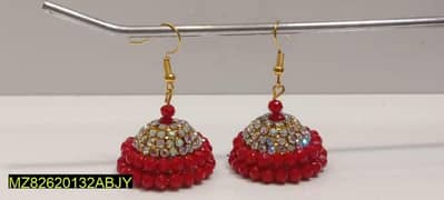 Hedrabadi. Designe gold plated jhumka