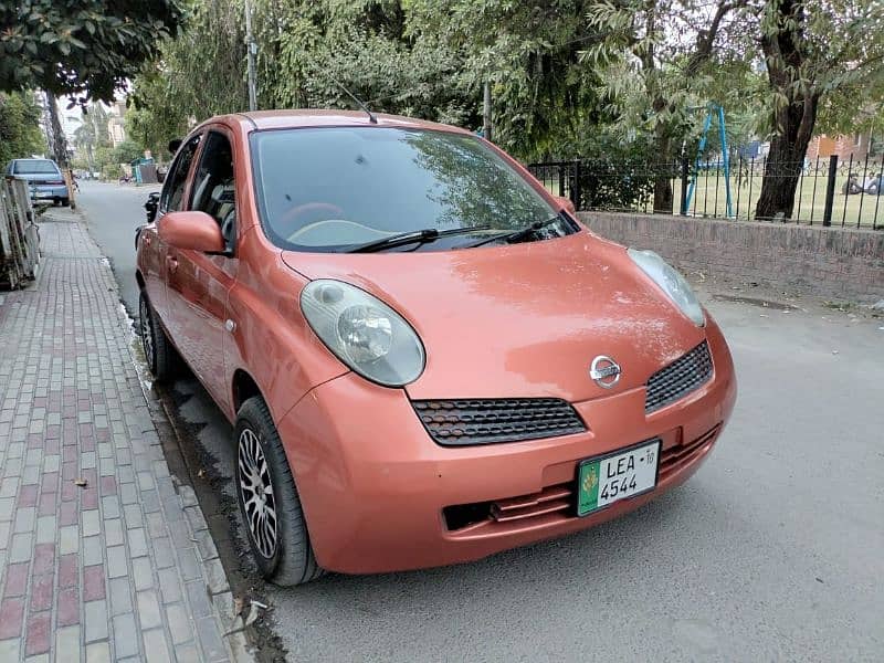 Nissan March Automatic Transmission 2002 Registered 2010 Lahore Number 8