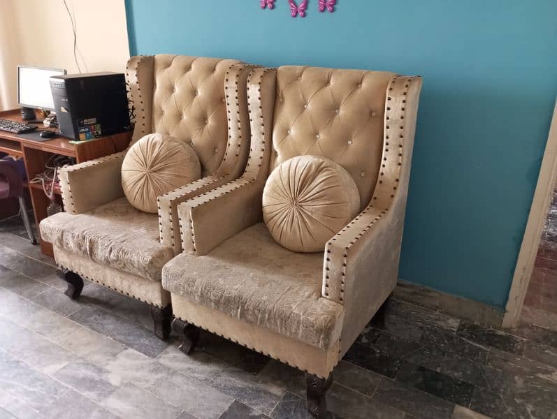 five seat sofa used with high back single sofas 8