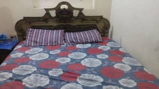 dobule bed with 2 side table 0