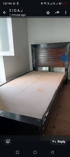 Single  Wooden Bed 0