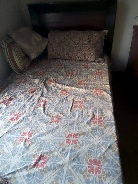 Single  Wooden Bed 2