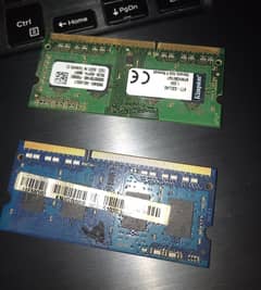 DDR3 4gb ram(both) available for sale 0