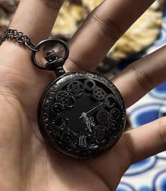 Imported Steampunk Hollow Gear Anime Pocket Watch 0