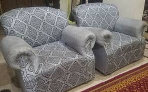 5 Seater Sofa Set with table 0