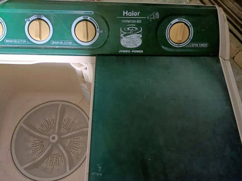 Haier Semi Automatic Washing Machine Jumbo Size 12 Litters 8