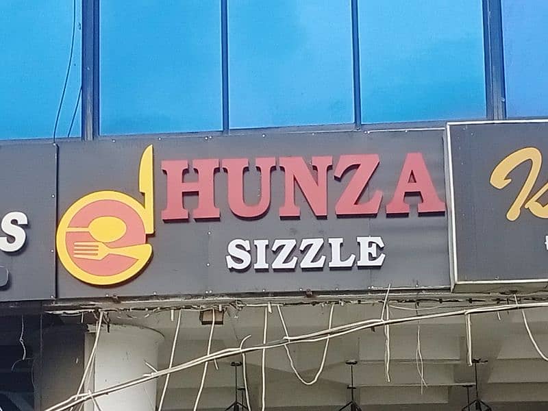 Led 3D sign boards in rawalpindi islamabad bahria dha 2