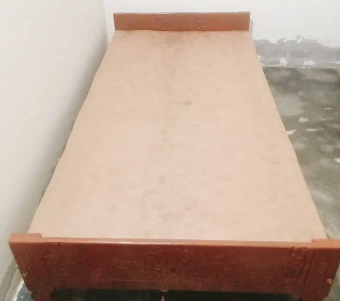 Single Bed / سنگل بیڈ / Single Wooden Bed 1