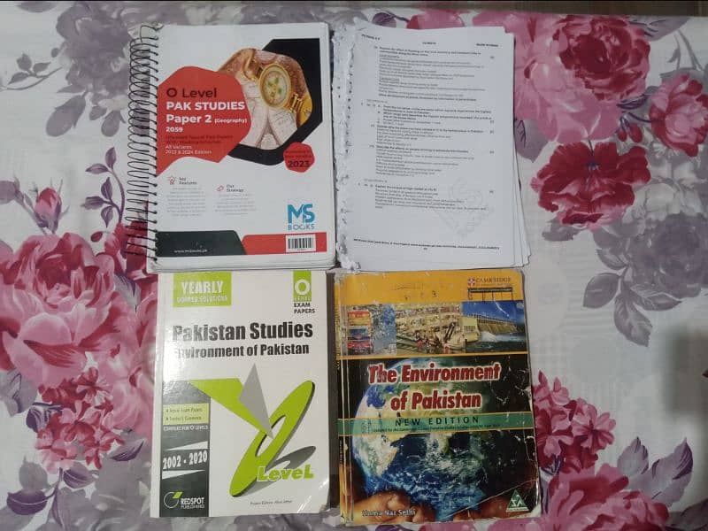 PAKISTAN STUDIES O LEVEL (HIS AND GEO) NOTES, PAST PAPERS, AND BOOKS 1