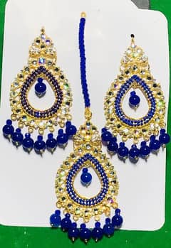 artificial bindi kanta (maang tikka) set 0