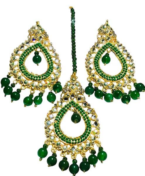 artificial bindi kanta (maang tikka) set 6