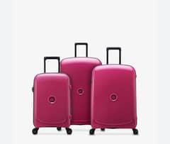 DELSEY PARIS BELMONT (warranty 5 yrs) NON EXP 4DW RASPBERRY SET OF 3