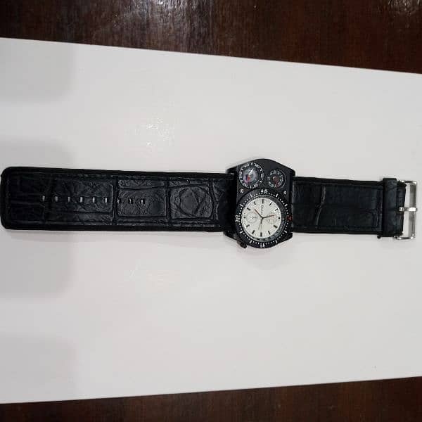 Branded Oulm multifunctional extra large dial wristwatch 4094 3