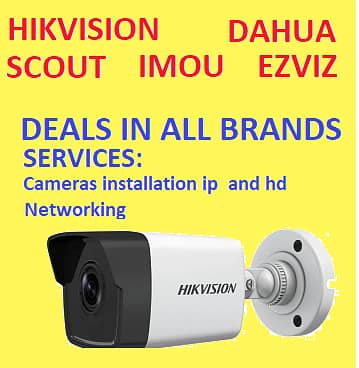 Hikvision cameras  installations 0