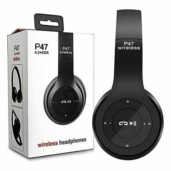 P47 Wireless Stereo HeadPhones 1