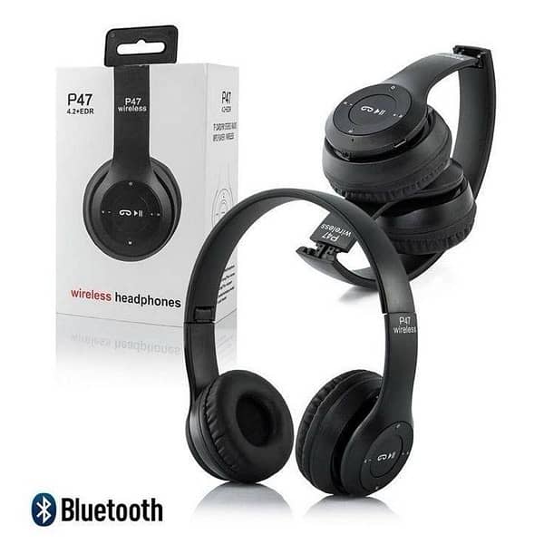 P47 Wireless Stereo HeadPhones 4