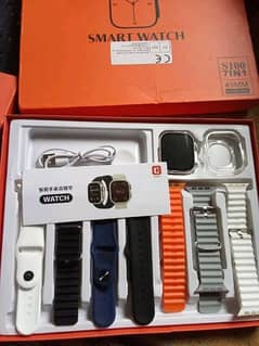 7 in 1 Strap S100 Ultra Smart Watch