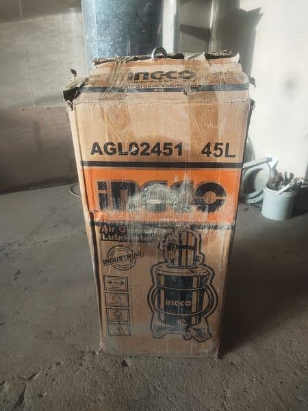 High  pressure greassing machine ingco company 45 L 1