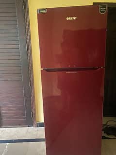 fridge full size orient red color for sale warranty available