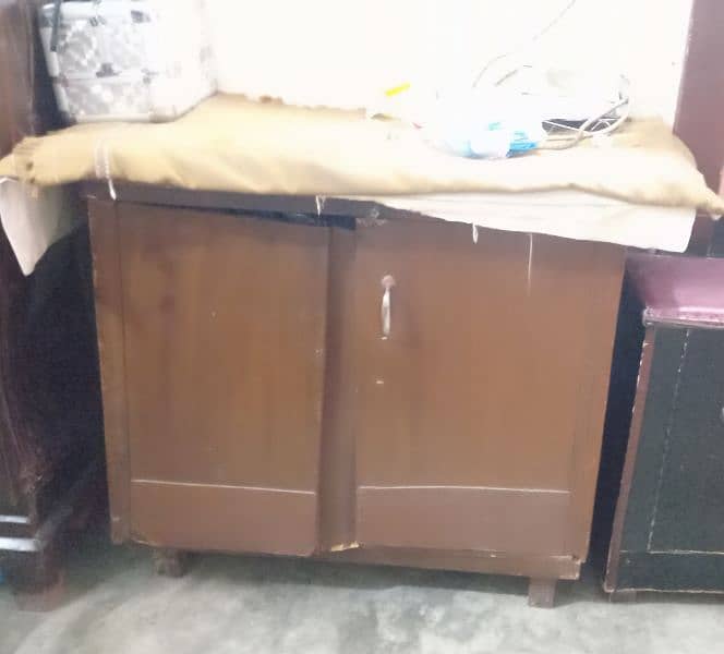 cupboard and iron stand 2