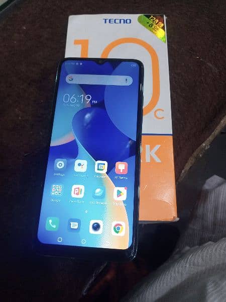 Tecno spark 10c complete Box 10