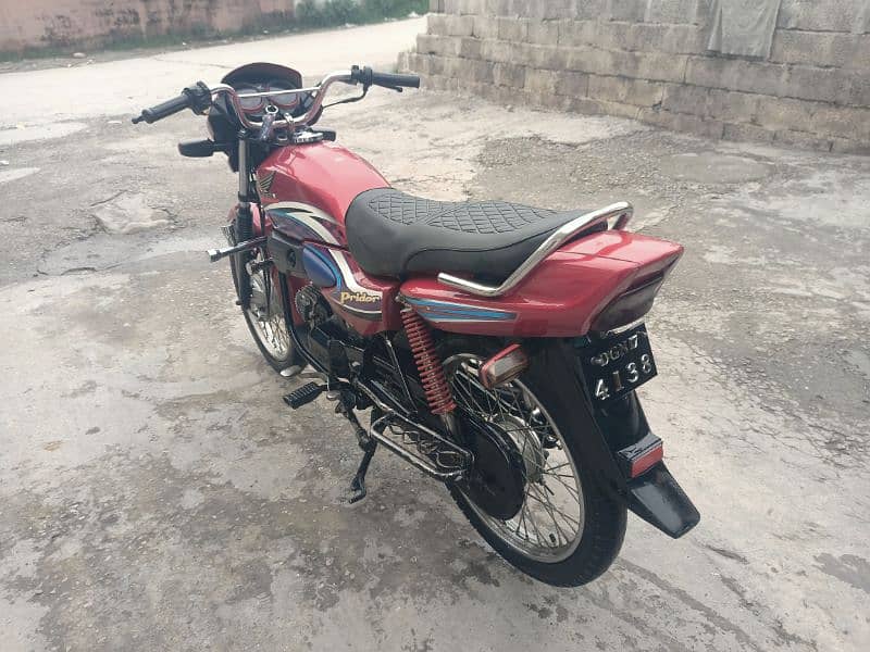 i m selling my bike pridor 100cc 2017 model original condition 10by 9 4