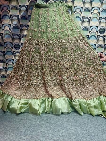 Beautiful bridal lehnga 5