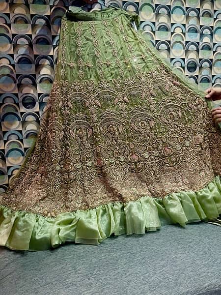 Beautiful bridal lehnga 7