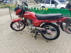 Suzuki GD 110s with 2 Digit Number & Tubless Tyres