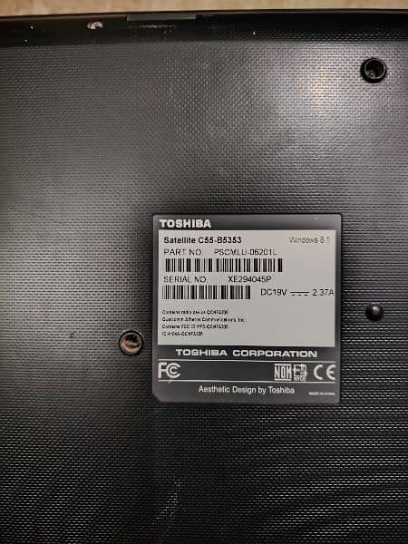 Toshiba satellite C55-B5353 5