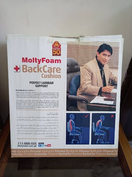 MoltyFoam Back Care Cushion 4