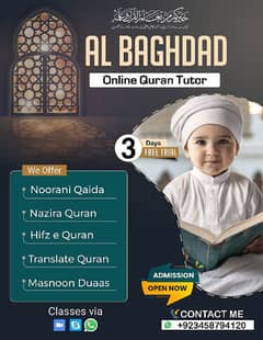 Al Baghdad Online Quran Tutor And Home Tutor With Tajweed