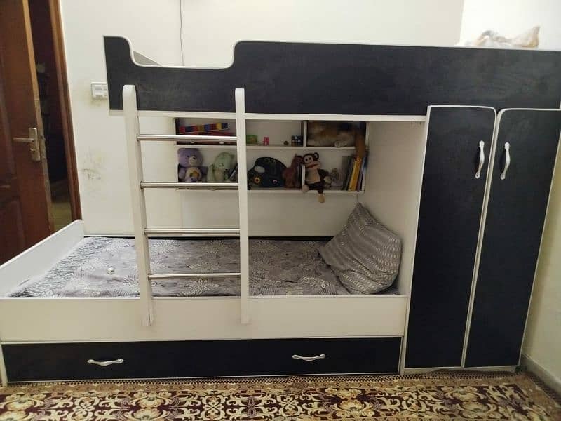 double bed for kids - kids bunker bed 0