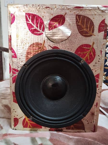 Loudspeaker 8 inch With Wooden Box For Sale 1