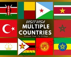 Multiple Countries Visit Visa | e Visa | Sticker Visa