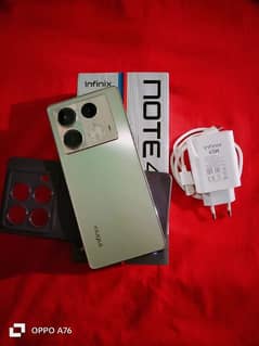 10 by 10 condition infinix note 40 8 + 8 Ram 256 GB memory