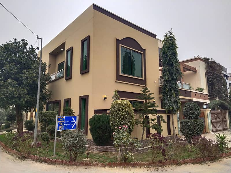 Corner 6.75 Marla LDA Approved With Gas Brand New House For Sale In Bahria Town Lahore 1